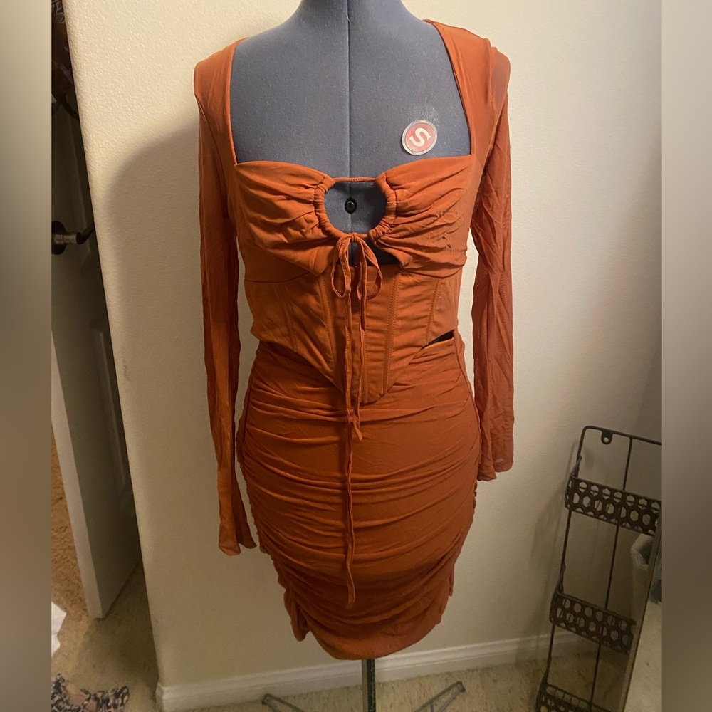 Corset Cut Out Dress
